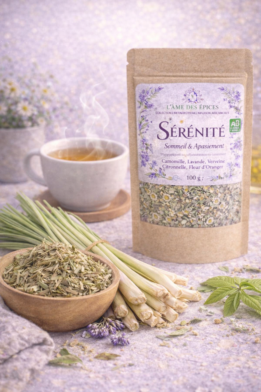 Infusion Sérénité-Apaisement & Sommeil /L’Âme des Épices Product vendor