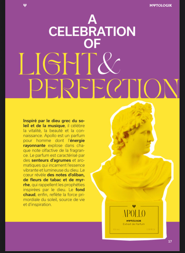 Mytologik Full Set
Le coffret comprend :
• AFRODITE (100 ml)
• ARTEMIDE (100 ml)
• MEDUSA (100 ml)
• APOLLO (100 ml)
• ER Product vendor