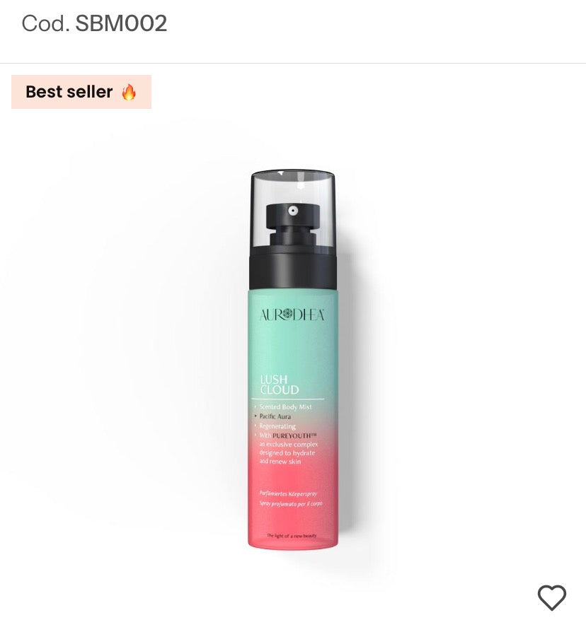 LUSH CLOUD Pacific Aura - Brume parfumée corps
100 mL | Avec le complexe exclusif PUREYOUTH™ Product vendor