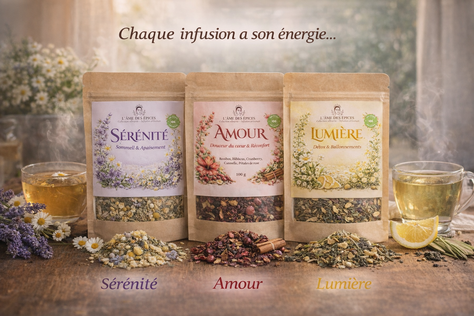 Infusion - Trio Découverte – L’Âme des Épices Product vendor