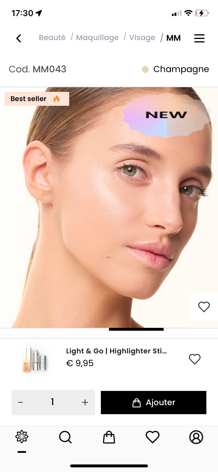 Light & Go | Highlighter Stick
4 g | Champagne Product vendor