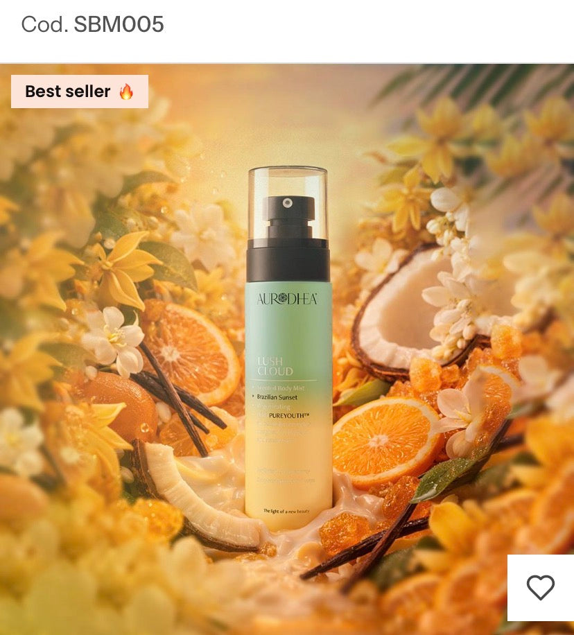 LUSH CLOUD Brazilian Sunset - Brume parfumée corps
100 mL | Avec le complexe exclusif PUREYOUTH™ Product vendor