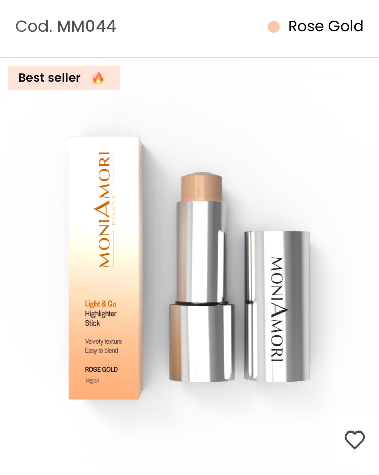 Light & Go | Highlighter Stick
4 g | Rose Gold Product vendor