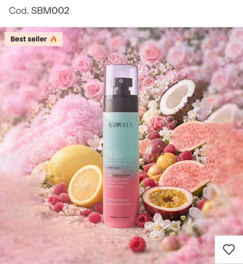 LUSH CLOUD Pacific Aura - Brume parfumée corps
100 mL | Avec le complexe exclusif PUREYOUTH™ Product vendor