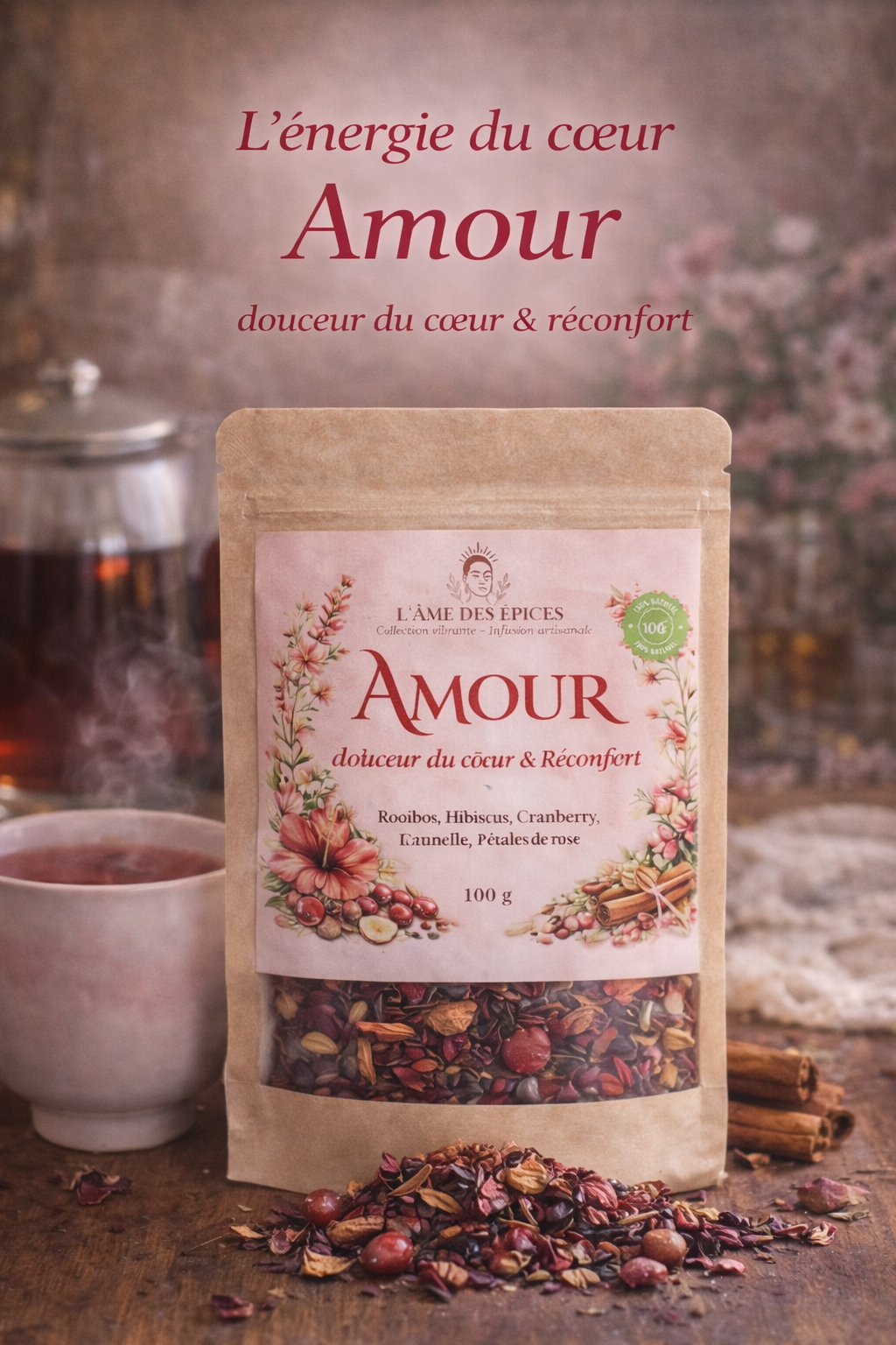 Infusion Amour - Douceur & Réconfort /L’Âme des Épices Product vendor