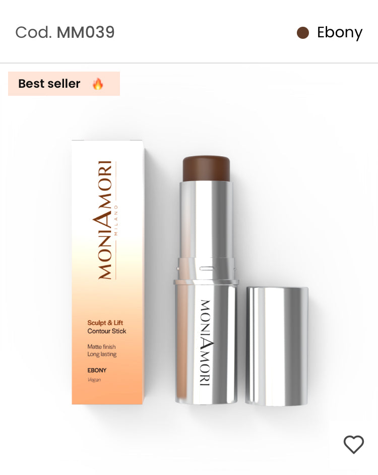 Sculpt & Lift | Stick Contour
7 g | Ebony. MONIAMORI Product vendor