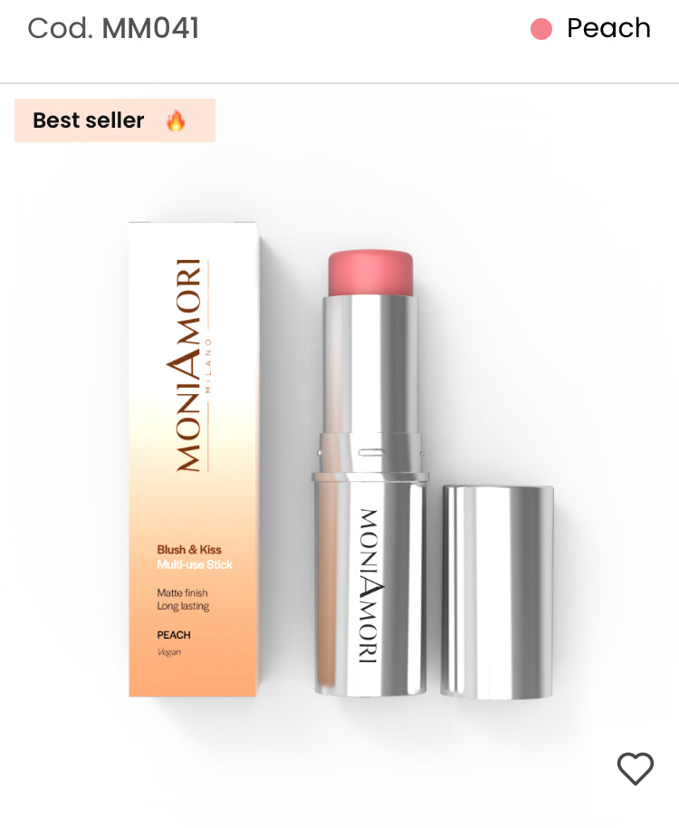 Blush & Kiss | Multi-use Stick
7 g | Peach Product vendor