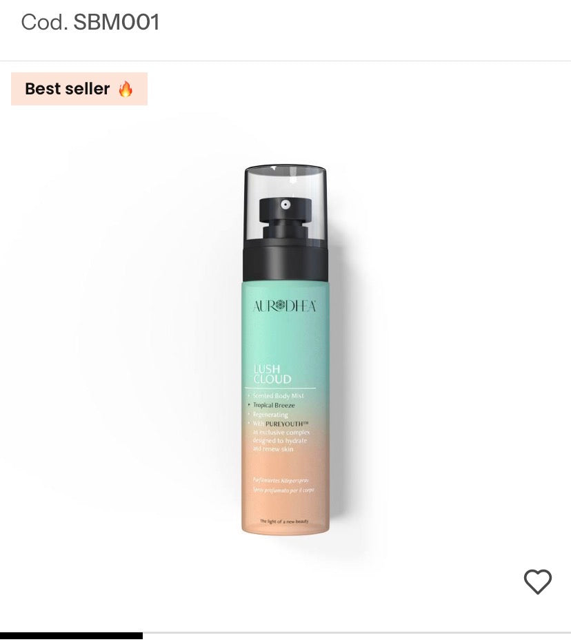LUSH CLOUD Tropical Breeze- Brume parfumée corps
100 mL | Avec le complexe exclusif PUREYOUTH™ Product vendor