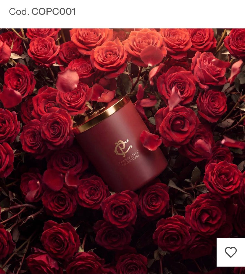 ROSÉA – Bougie Parfumée Cooperativa Profumieri
400 gr | Rose & Cannelle Product vendor