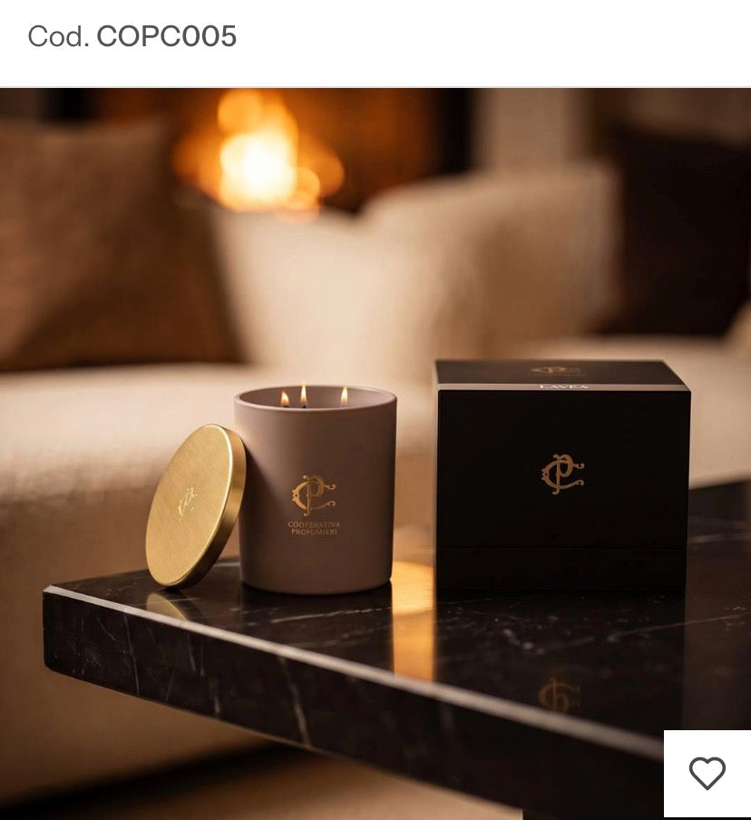 LAVÉA – Bougie Parfumée Cooperativa Profumieri
400 gr | Lavande Velours Product vendor