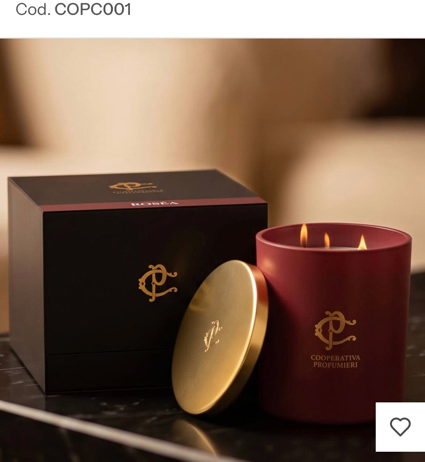 ROSÉA – Bougie Parfumée Cooperativa Profumieri
400 gr | Rose & Cannelle Product vendor