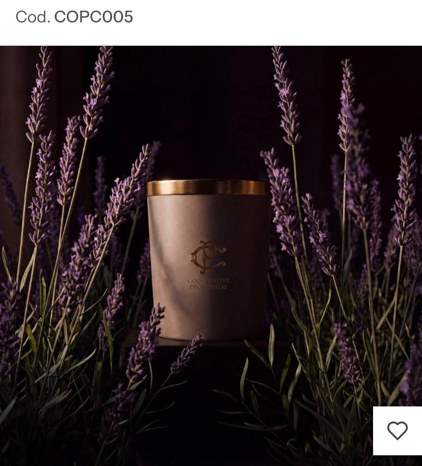 LAVÉA – Bougie Parfumée Cooperativa Profumieri
400 gr | Lavande Velours Product vendor