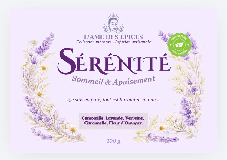 Infusion Sérénité-Apaisement & Sommeil /L’Âme des Épices Product vendor