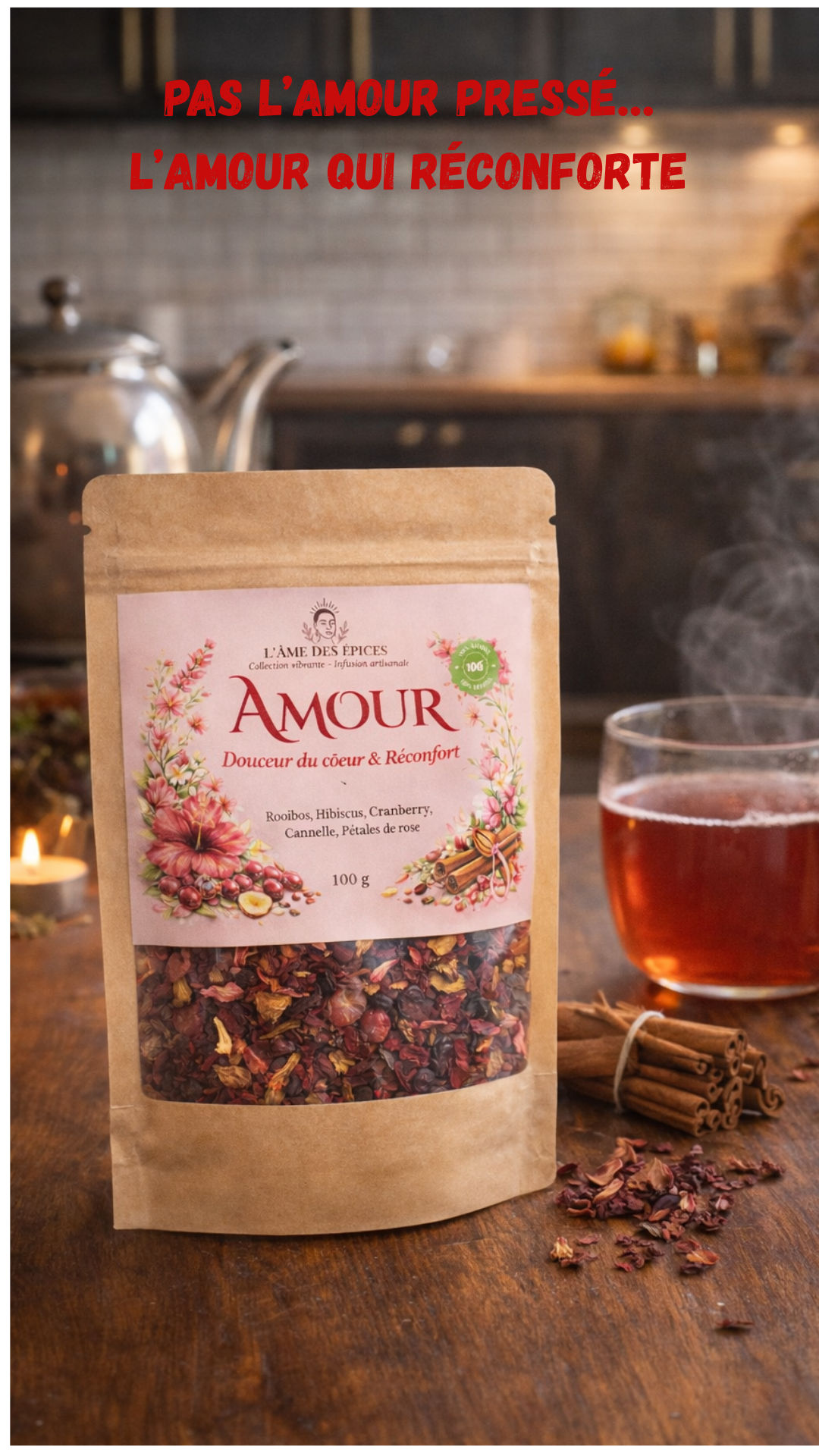 Infusion Amour - Douceur & Réconfort /L’Âme des Épices Product vendor