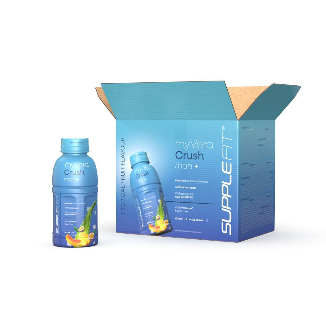 MYVERA CRUSH Man + | Complément alimentaire en bouteille unidose de 285 ml Product vendor